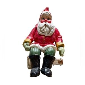 HOUSE OF HATTEN, COLLECTIBLE SANTA CLAUS. CRAFTED IN 1988.